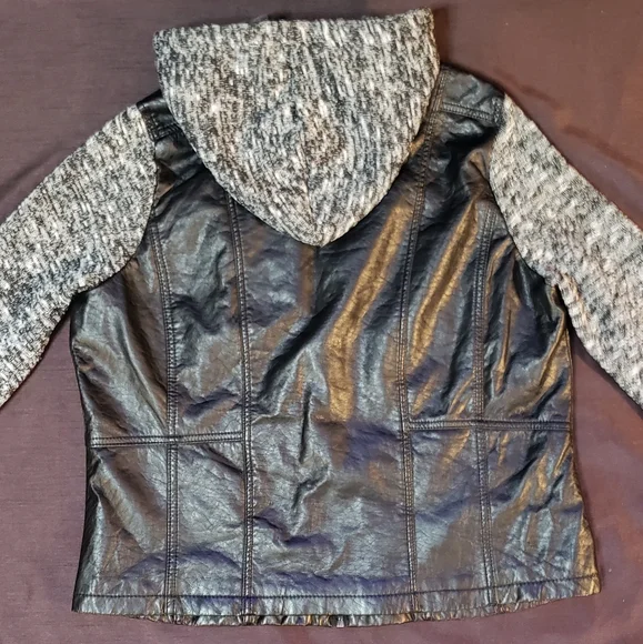 J2 Moto Jacket With Detachable Hood - Picture 2 of 8